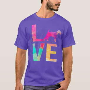 Colourful Wire Fox Terrier Dog Mom Gifts Wire Fox T-Shirt