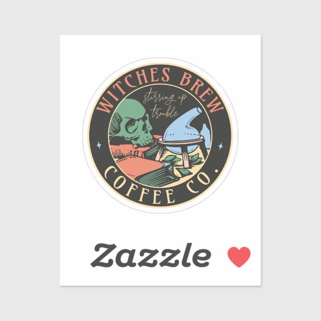 Colourful Witches Brew Vinyl (Sheet)