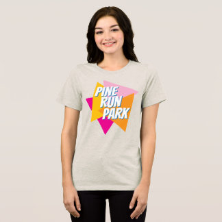 Colourful women's Pine Run Park tee