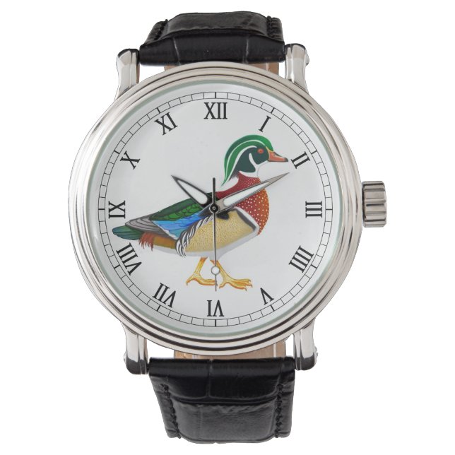 Colourful Wood Duck Watch (Front)