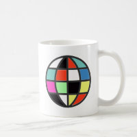 colourful world globe
