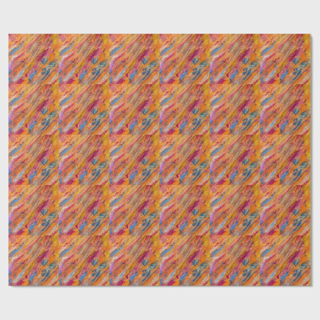 Colourful wrapping paper (Flat)