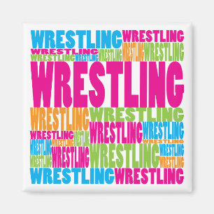Colourful Wrestling Magnet
