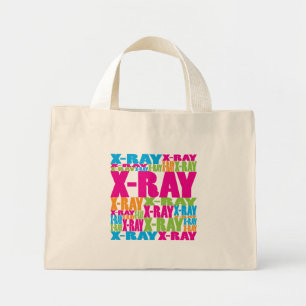 Colourful X-Ray Mini Tote Bag