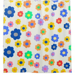 Colourful Y2K Small Flower Indie Pattern