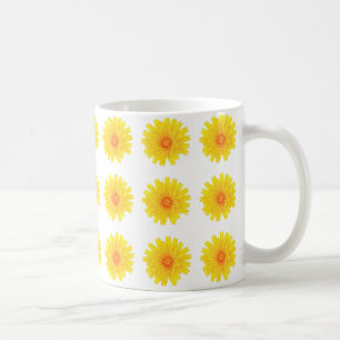 Colourful Yellow Flowers Coffee Mug