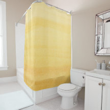 Colourful Yellow Watercolor Ombre Pattern