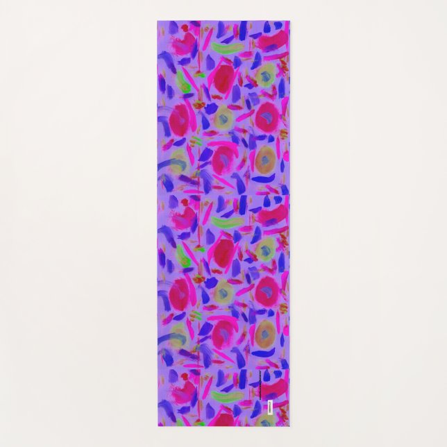 Colourful Yoga Mat (Front)