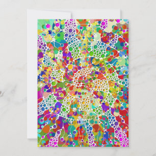 Colourfully Dots Spirals Hand Painting 2