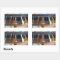 Colourfully Painted Piano Keys Sticker