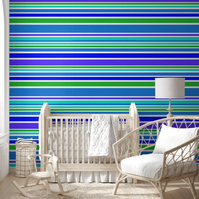 Colourfully Stripes and Lines 4 Wallpaper (Kids)