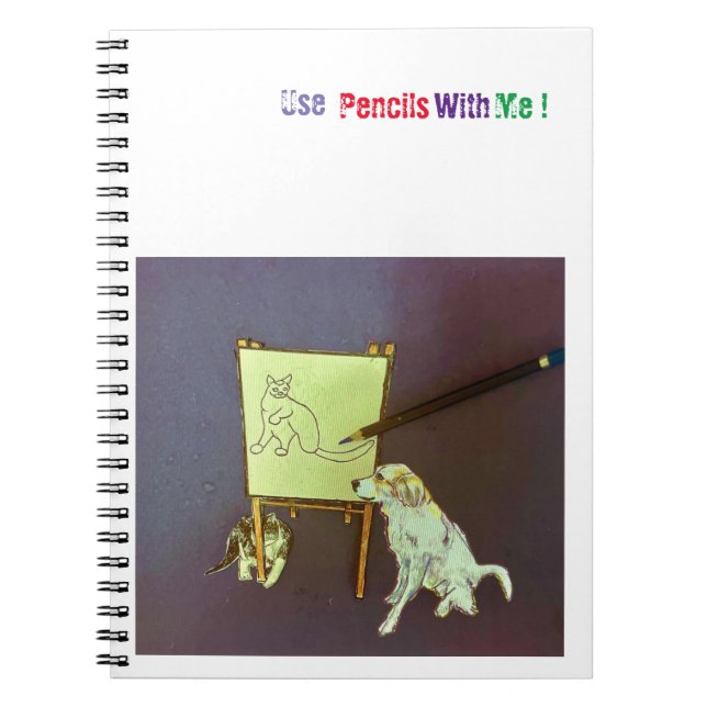 "Colouring Book"  Notebook (Front)