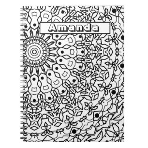 Colouring book, Personalized colouring , anti-stre Notebook