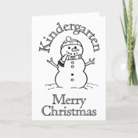 Colouring In Snowman Kindergarten Kids Activity 