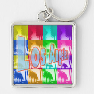 "Colouring Los Angeles 1" Keychain