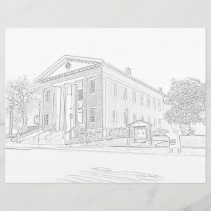 Colouring Page - Benicia State Capital Building