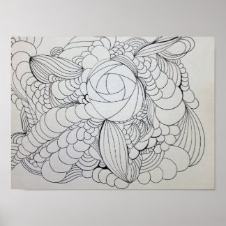 Colouring Page Poster