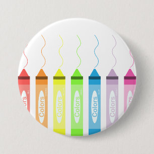Colouring Time! 3 Inch Round Button