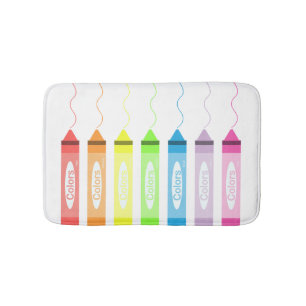 Colouring Time! Bath Mat
