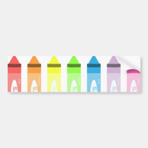 Colouring Time! Bumper Sticker