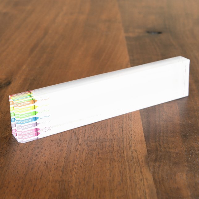 Colouring Time! Nameplate (Side)