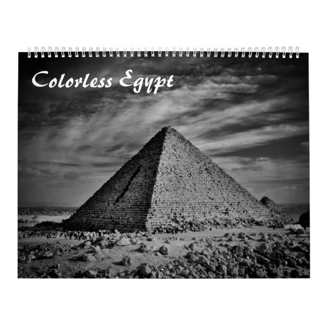 Colourless Egypt Calendar (Cover)