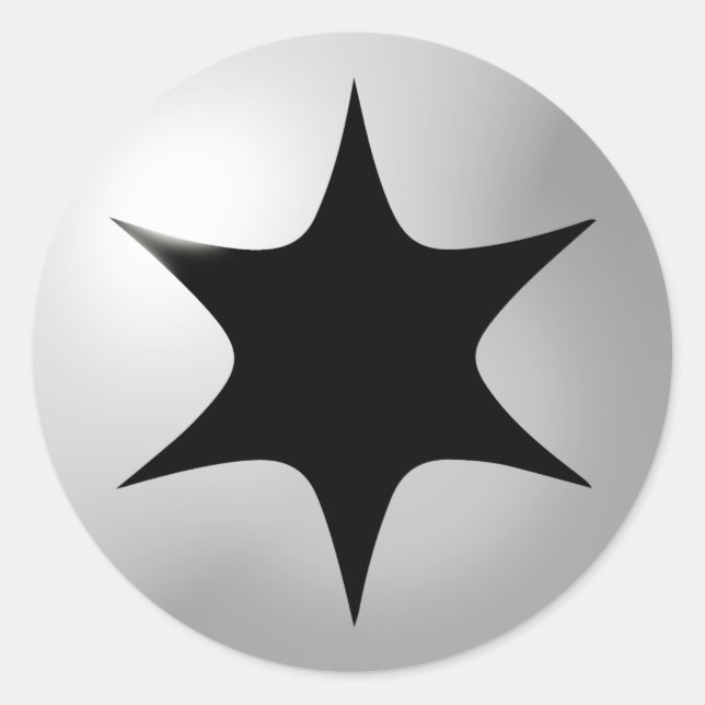 Colourless Energy Classic Round Sticker (Front)