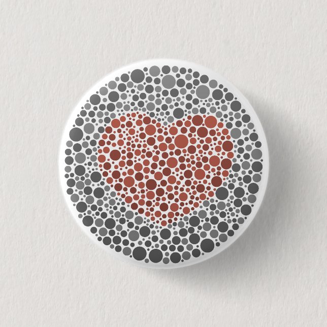 COLOURlovers LoveTest 1 Inch Round Button (Front)