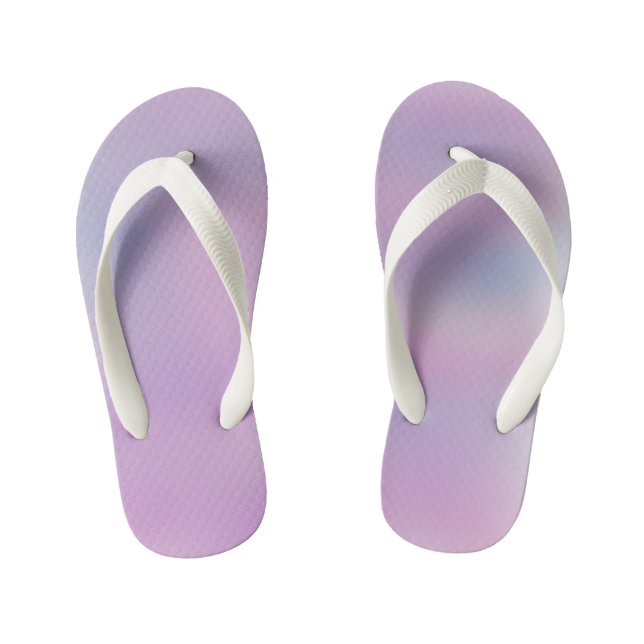Colours 81 by Kristalin Davis Kid's Flip Flops (Footbed)