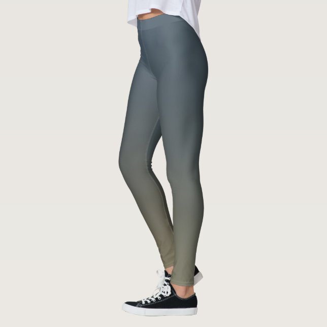 Colours 84 by Kristalin Davis Flip Flops Leggings (Left)