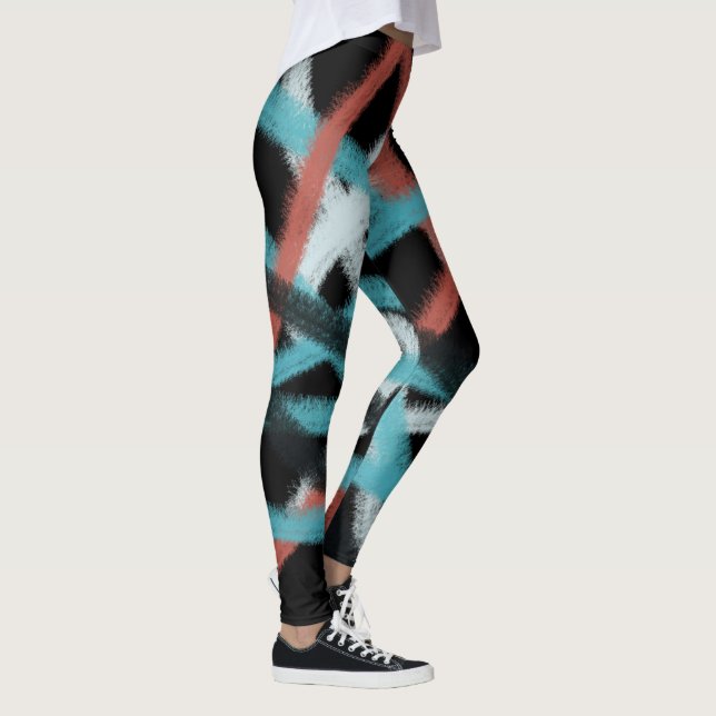 Colours 98 by Kristalin Davis Leggings (Right)