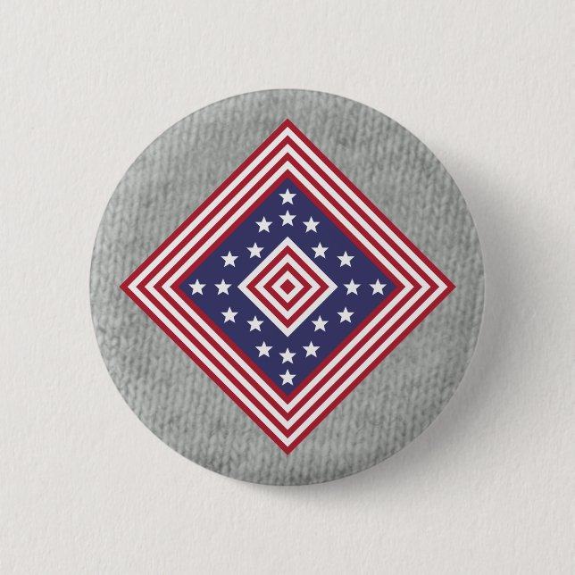 Colours Badge: America 2 Inch Round Button (Front)