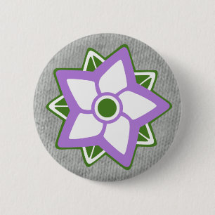 Colours Badge: Non-Binary Gender, Genderqueer 2 Inch Round Button