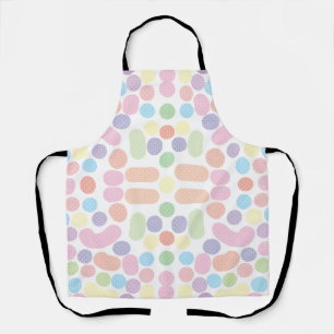 colours dot apron