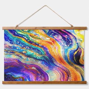 Colours Flow Hanging Tapestry