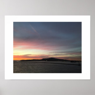 Colours in the Sky California Colour Photography Poster