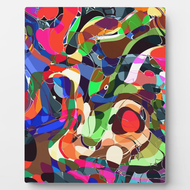 Colours mashup plaque (Front)