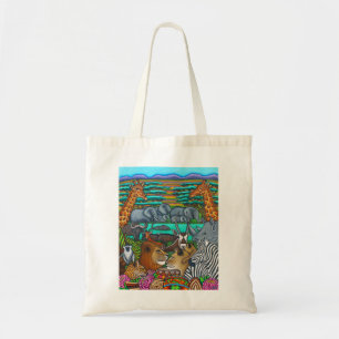 Colours of Africa Budget Tote Bag