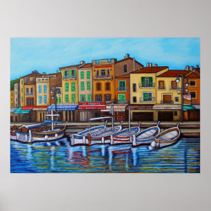 Colours of Cassis Value Poster Print