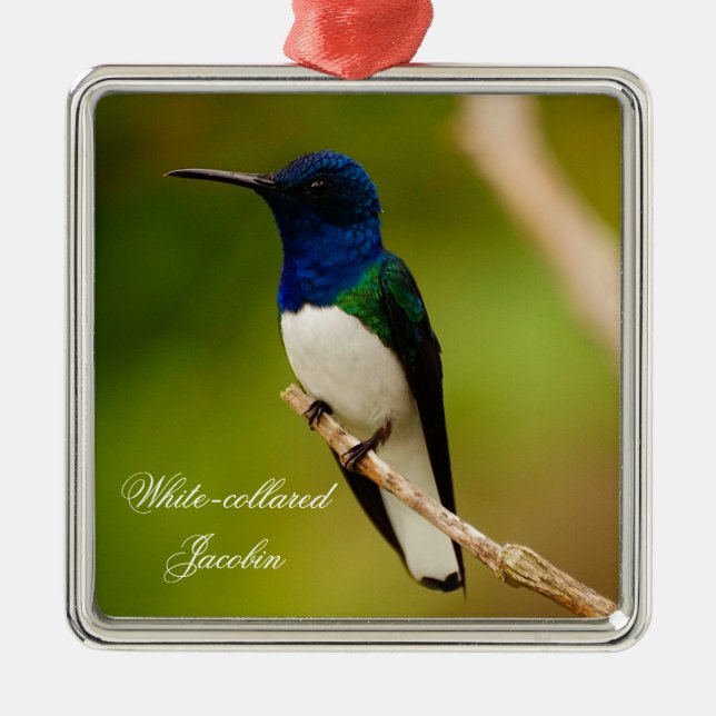 Colours of Contemplation Square Ornament (Front)
