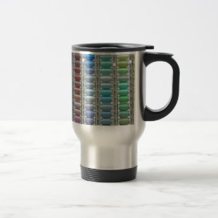 Colours of cotton travel mug