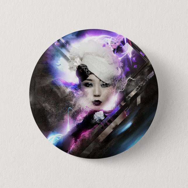 Colours of Fashion - Badge 2 Inch Round Button (Front)