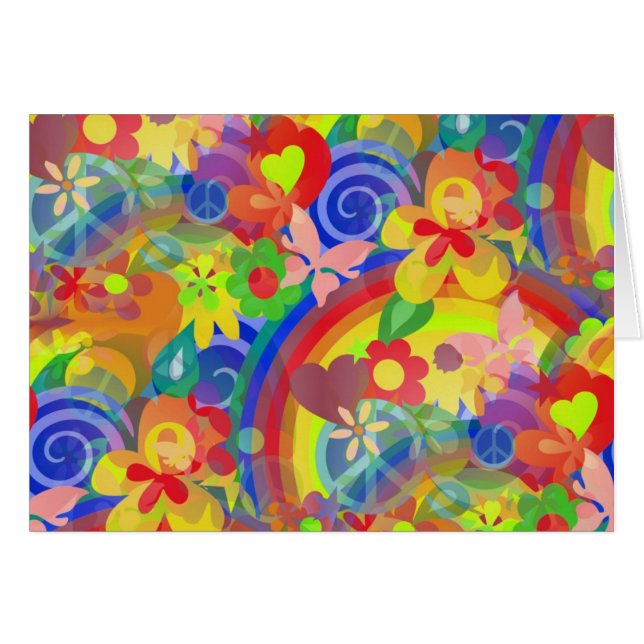 Colours Of Flower Power (Front Horizontal)