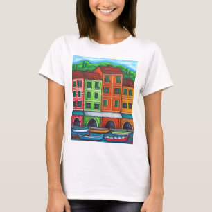 Colours of Liguria T-Shirt by Lisa Lorenz