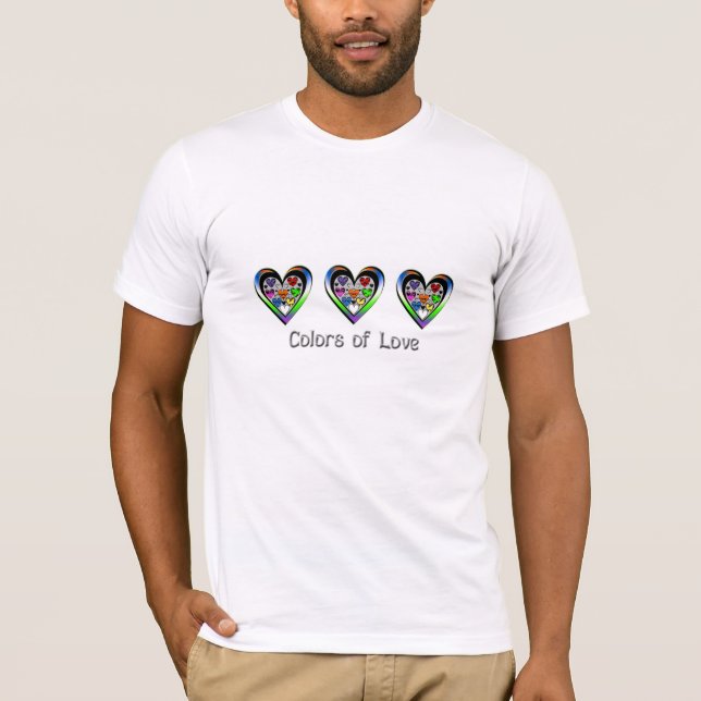 Colours of Love T-Shirt (Front)