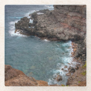 Colours of Maui Glass Coaster