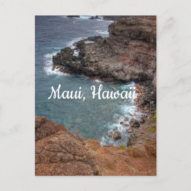 Colours of Maui, Hawaii Postcard (Front)