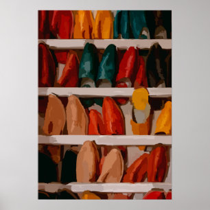 Colours of Morocco Poster