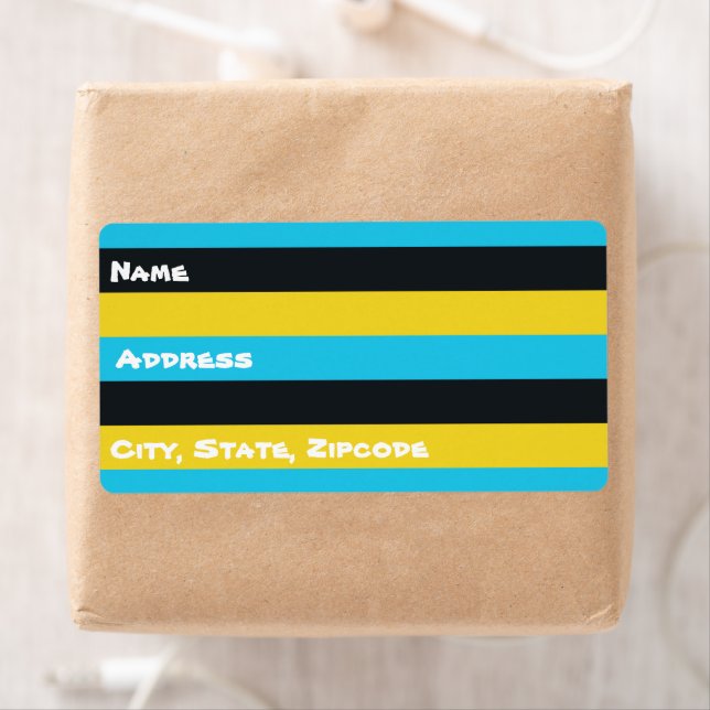 Colours of Nassau Flag  (Insitu)