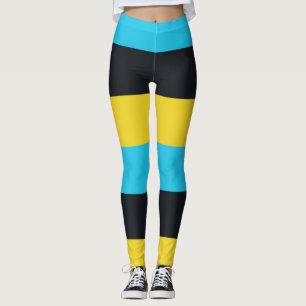 Colours of Nassau Flag  Leggings